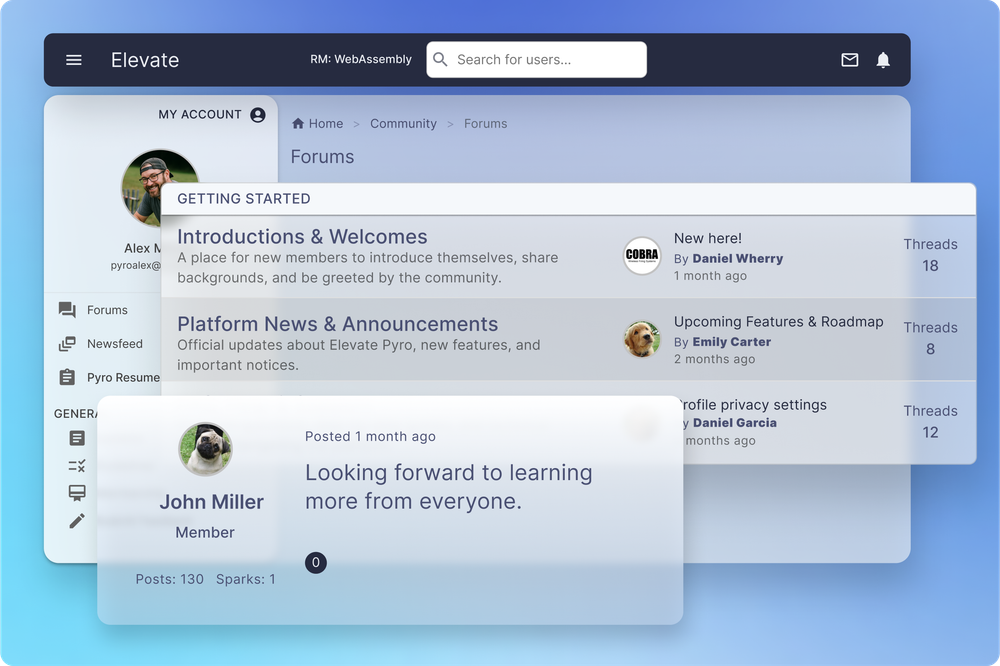 Forums & Discussions