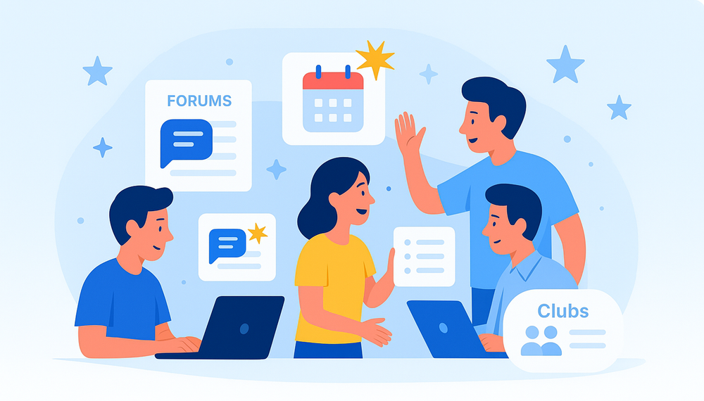 Thriving community and growth
